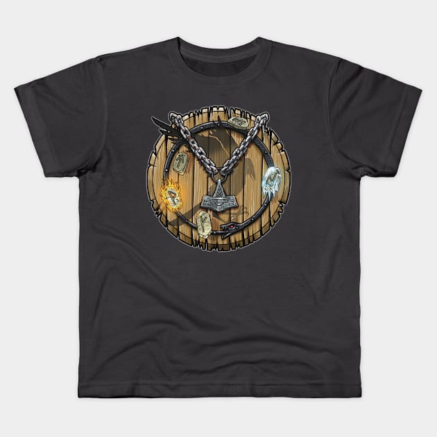 Scion Pantheon: Aesir Kids T-Shirt by TheOnyxPath